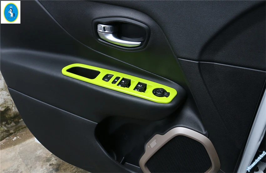 Lapetus Inner Car 4 Door Armrest Window Lift Button Panel Cover Trim / Colorfully Interior Fit For Jeep Renegade 2015 - 2020 ABS
Lapetus Inner Car 4 Door Armrest Window Lift Button Panel Cover Trim / Colorfully Interior Fit For Jeep Renegade 2015 - 2020 ABS