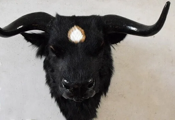 new creative simulation yak head toy lovely handicraft yak head pendant gift about 56*38*50cm
new creative simulation yak head toy lovely handicraft yak head pendant gift about 56*38*50cm