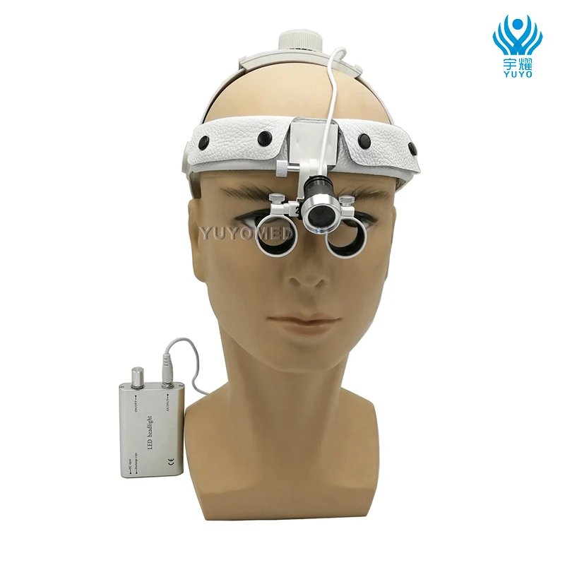 Dentistry 2.5X Magnifying Glasses Dental Loupes With Medical LED Headlight Dental For Dental ENT Surgical Medical Headlight
Dentistry 2.5X Magnifying Glasses Dental Loupes With Medical LED Headlight Dental For Dental ENT Surgical Medical Headlight