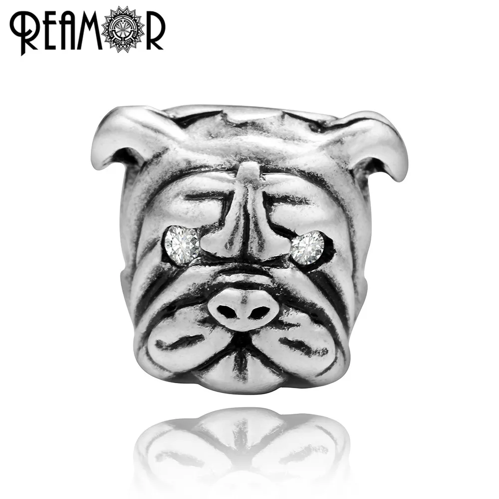 Круглые Медные шарики REAMOR 5 шт. с серебряным покрытием 2 мм белым кристаллом для