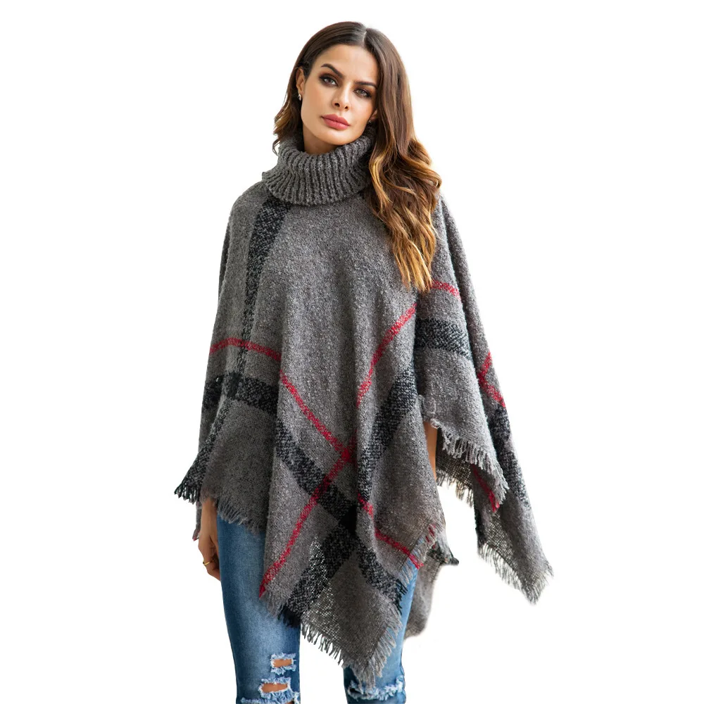 BONJEAN 2018 Autumn Outerwear Batwing Sleeve Coat Tassel Decoration Poncho Sweater Turtleneck Cape Women's Irregular Coat BJ280
BONJEAN 2018 Autumn Outerwear Batwing Sleeve Coat Tassel Decoration Poncho Sweater Turtleneck Cape Women's Irregular Coat BJ280