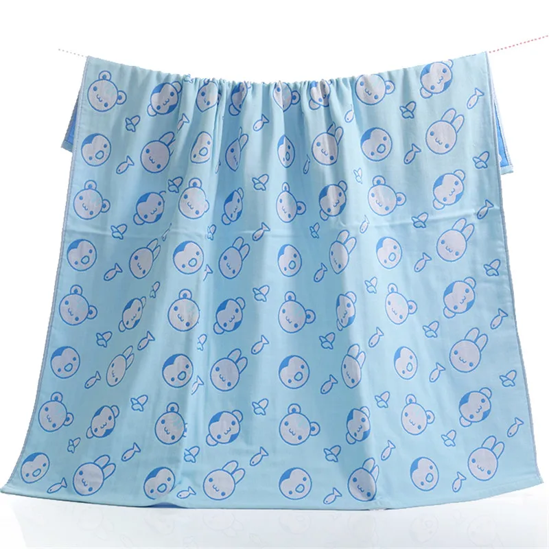 Blue Cartoon Muslin Blanket Baby Swaddle Three-Layer Gauze Newborn Nap Quilt Baby Bath Bedding Soft Cotton 110*110cm Infant Warp
Blue Cartoon Muslin Blanket Baby Swaddle Three-Layer Gauze Newborn Nap Quilt Baby Bath Bedding Soft Cotton 110*110cm Infant Warp