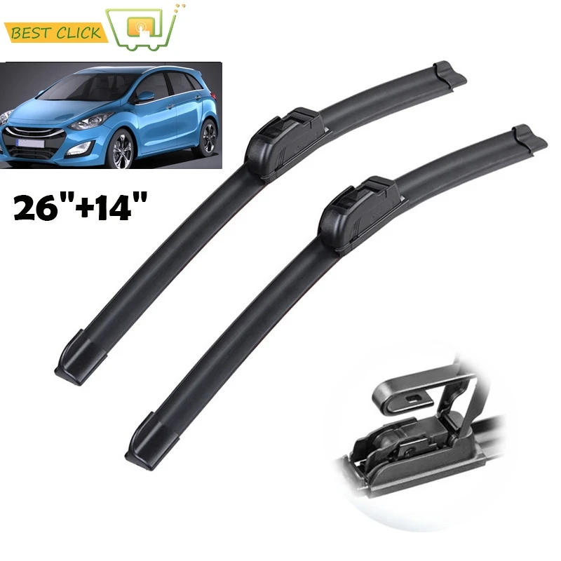 Misima 26 "14" подходит для Hyundai i30 2013 2017 стеклоочиститель лобового стекла