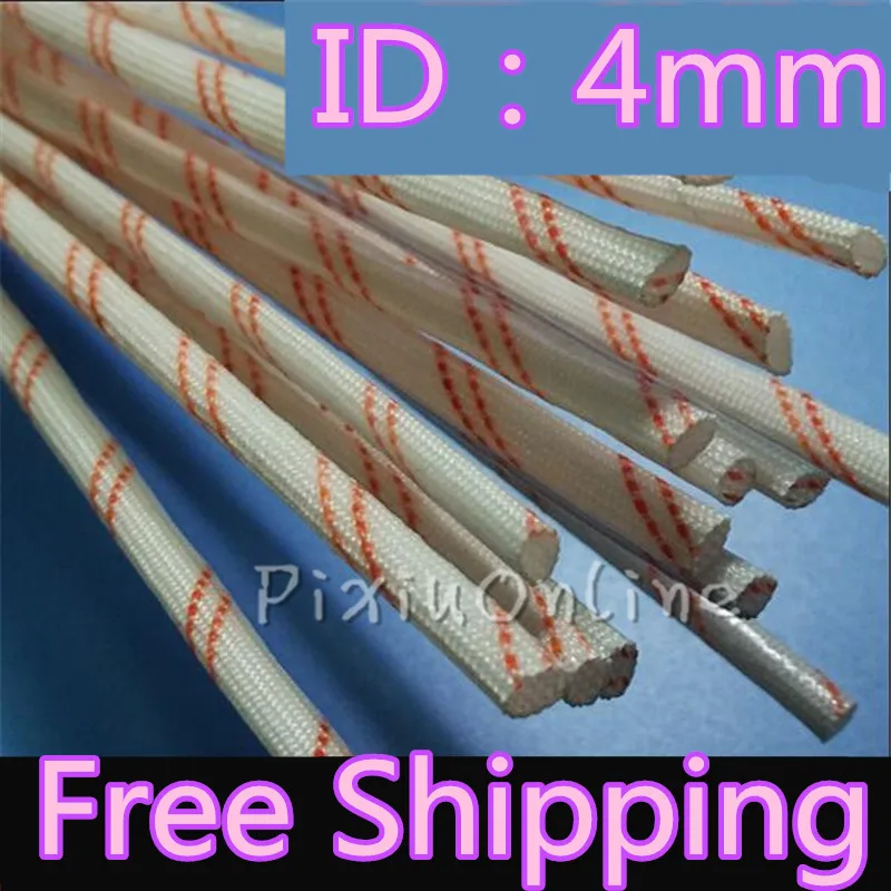 YL444b 0.9M ID:4MM Diameter High Temperature Sleeve Glass Fiber Tube Power Cord Bushing Wire Casing Free Shipping
YL444b 0.9M ID:4MM Diameter High Temperature Sleeve Glass Fiber Tube Power Cord Bushing Wire Casing Free Shipping