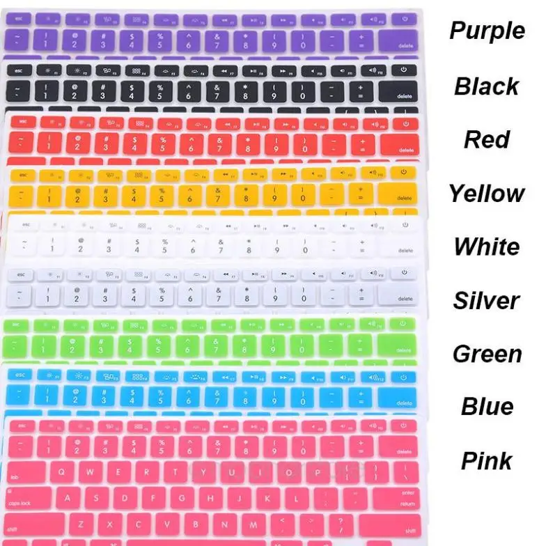 New Laptop US/EU Keyboard Cover For Apple Macbook Air 11 Air 13 Pro Retina Touch Bar 11 12 13 15 inchs A1932 A1466 A1989
New Laptop US/EU Keyboard Cover For Apple Macbook Air 11 Air 13 Pro Retina Touch Bar 11 12 13 15 inchs A1932 A1466 A1989