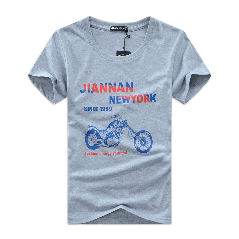 Men's T shirt Cool Cartoon MotorCycle Printed Cotton T Shirts Men Brand Tee 5 Colors Plus Size S-5XL
Men's T shirt Cool Cartoon MotorCycle Printed Cotton T Shirts Men Brand Tee 5 Colors Plus Size S-5XL