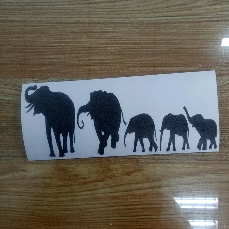 20*8.2cm Elephant Family Die Cut Vinyl Car Accessories Window Decal Sticker for Car Truck Handsome And Cool Stickers
20*8.2cm Elephant Family Die Cut Vinyl Car Accessories Window Decal Sticker for Car Truck Handsome And Cool Stickers