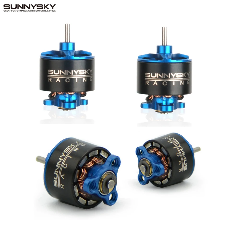 4 шт./лот Sunnysky 0705 15000KV металлический бесщеточный двигатель RC для 60 70 80 90 мм Micro FPV