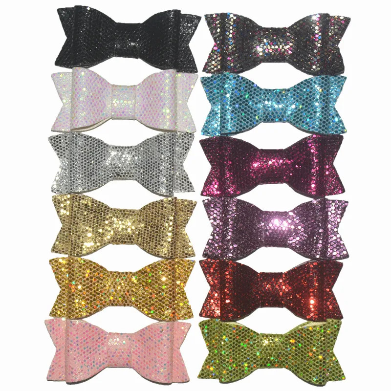 12Colors Leather Bows With Clips Leather Hair Bow Flat Back For Girls Hair Accessories 60Pcs/lot
12Colors Leather Bows With Clips Leather Hair Bow Flat Back For Girls Hair Accessories 60Pcs/lot