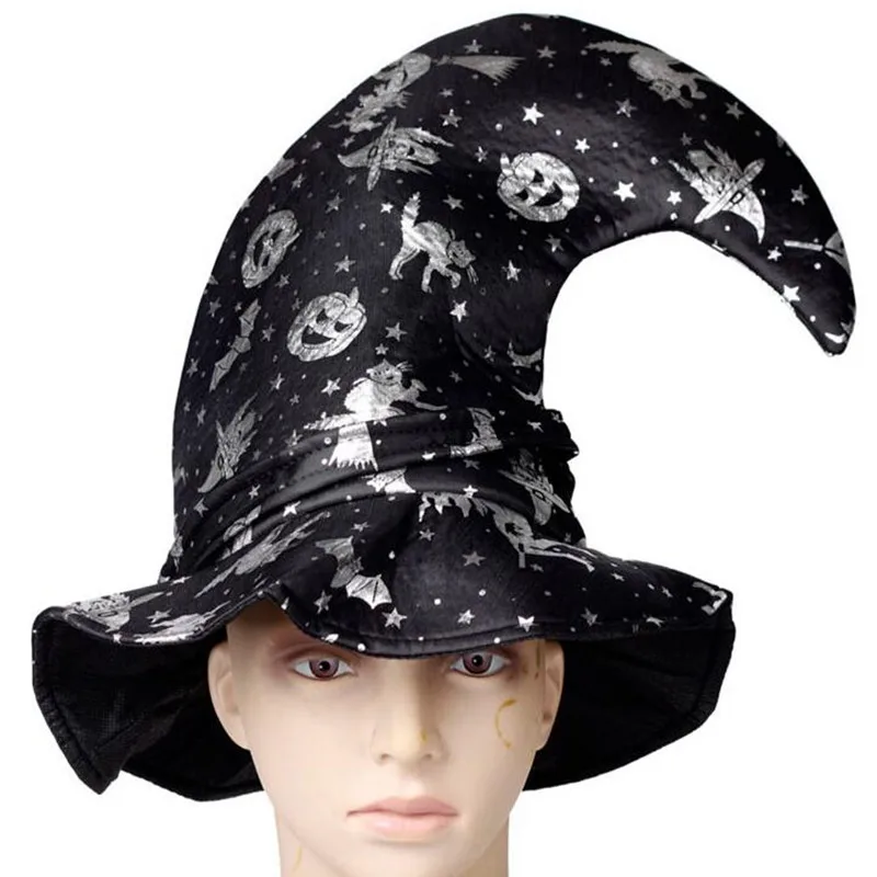 New Adults Colorful Bent Pumpkin Star Witch Hat Wizard Hats Cosplay Costume Props Halloween Party Dress Decor Wedding
New Adults Colorful Bent Pumpkin Star Witch Hat Wizard Hats Cosplay Costume Props Halloween Party Dress Decor Wedding