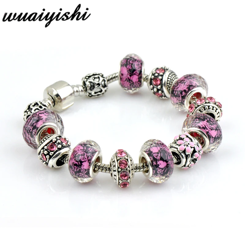 Patterned beads Crystal Charm Bracelet With Beads Fits Original Brand Bracelet For Women Friendship Bracelet PSL-0231
Patterned beads Crystal Charm Bracelet With Beads Fits Original Brand Bracelet For Women Friendship Bracelet PSL-0231