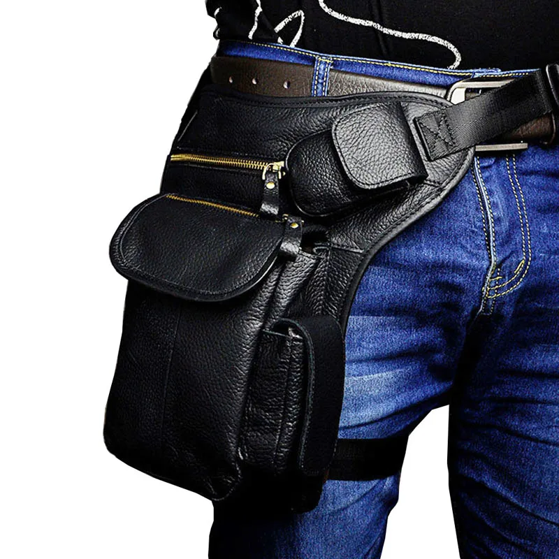 Men's Cowhide Leather Drop Leg Bag Fanny Pack Waist Thigh Belt Hip Bum Travel Cross Body Messenger Casual Shoulder Bag
Men's Cowhide Leather Drop Leg Bag Fanny Pack Waist Thigh Belt Hip Bum Travel Cross Body Messenger Casual Shoulder Bag
