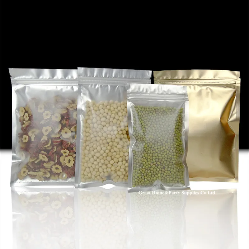 Fast Shippin 10x17.5cm Clear/Gold Matte Durable Storage And Repackaging Ziplock Bag Coffee Bean Candy Food Packing Pouches 100pc
Fast Shippin 10x17.5cm Clear/Gold Matte Durable Storage And Repackaging Ziplock Bag Coffee Bean Candy Food Packing Pouches 100pc