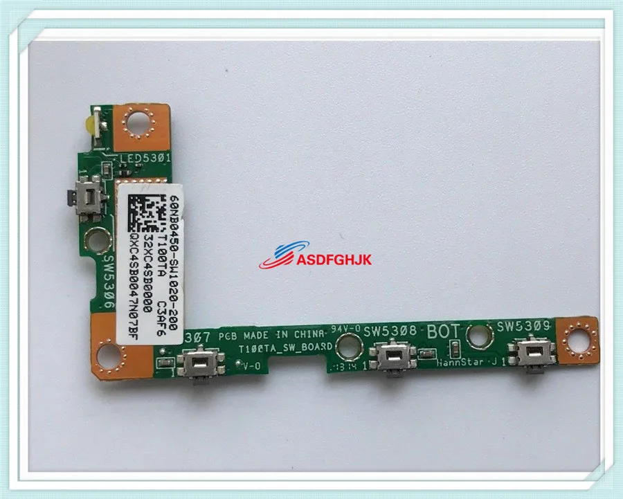 Для Asus Transformer tablet T100 T100TA T100T T100TAF переключатель питания botton board T100TA_SW_BOARD 100% TESED OK |