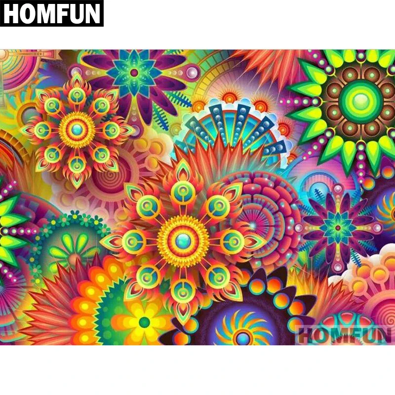 HOMFUN Full Square/Round Drill 5D DIY Diamond Painting "Multicolor flowers" 3D Embroidery Cross Stitch 5D Home Decor A01094
HOMFUN Full Square/Round Drill 5D DIY Diamond Painting "Multicolor flowers" 3D Embroidery Cross Stitch 5D Home Decor A01094