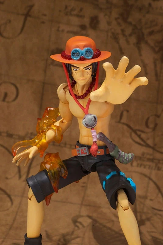Японское аниме ONE PIECE Оригинальная фигурка BANDAI Tamashii Nation S.H. Фигурка/SHF-Portgas D. Ace |