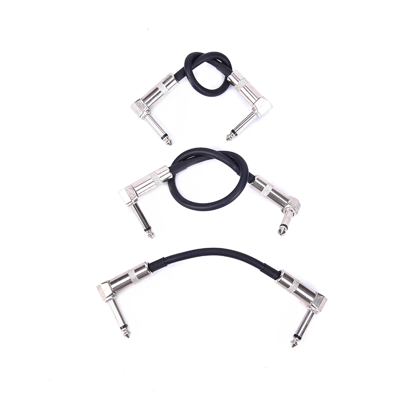 Guitar Patch Pedal Cable 15/20/30 Professional Right Angle Guitar Effect Pedal Cables Cord Copper Wire Guitar Accessories
Guitar Patch Pedal Cable 15/20/30 Professional Right Angle Guitar Effect Pedal Cables Cord Copper Wire Guitar Accessories