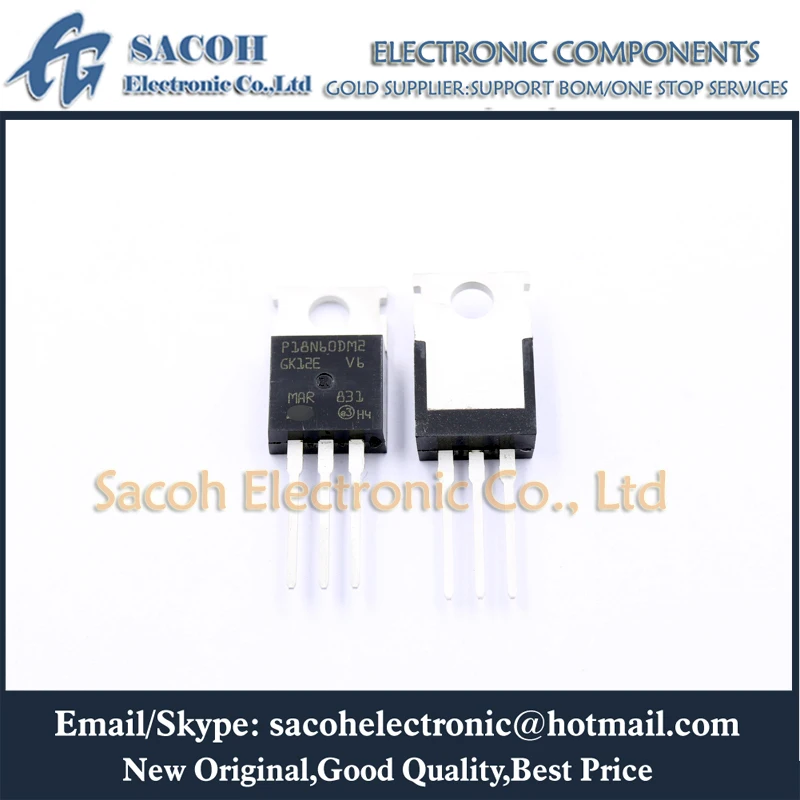 New Original 10PCS/Lot STP18N60DM2 18N60DM2 OR STB18N60DM2 OR STFH18N60M2 TO-220 13A 600V Power MOSFET
New Original 10PCS/Lot STP18N60DM2 18N60DM2 OR STB18N60DM2 OR STFH18N60M2 TO-220 13A 600V Power MOSFET