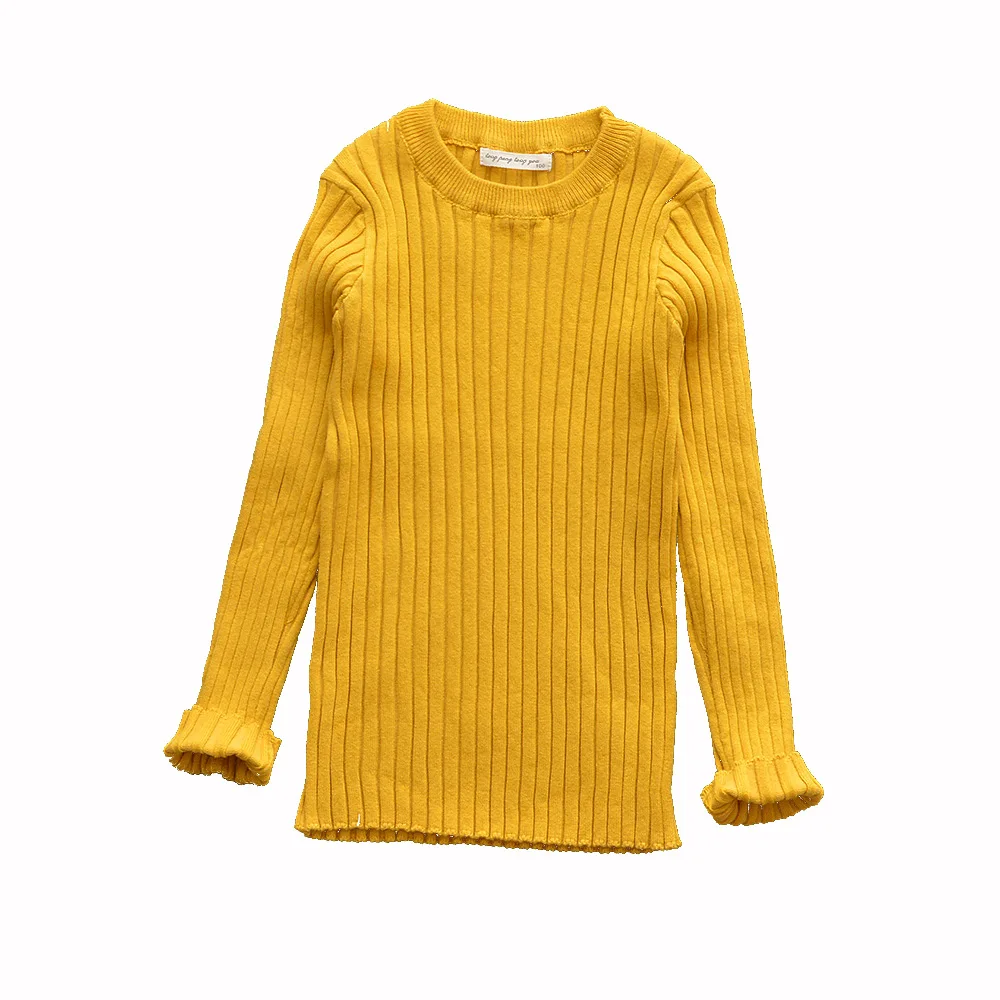 Spring Boys&Girls Sweaters Solid Candy Color Boys Clothes New Knitted Baby Girls Ribbed Sweater Kids Clothing Girls Pullover
Spring Boys&Girls Sweaters Solid Candy Color Boys Clothes New Knitted Baby Girls Ribbed Sweater Kids Clothing Girls Pullover