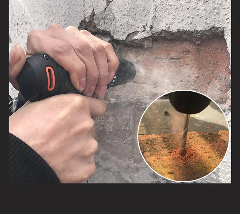 Electric Screwdriver Cordless Drill Mini Wireless Power Driver 12V 16.8V 25V DC Lithium-Ion Battery
Electric Screwdriver Cordless Drill Mini Wireless Power Driver 12V 16.8V 25V DC Lithium-Ion Battery