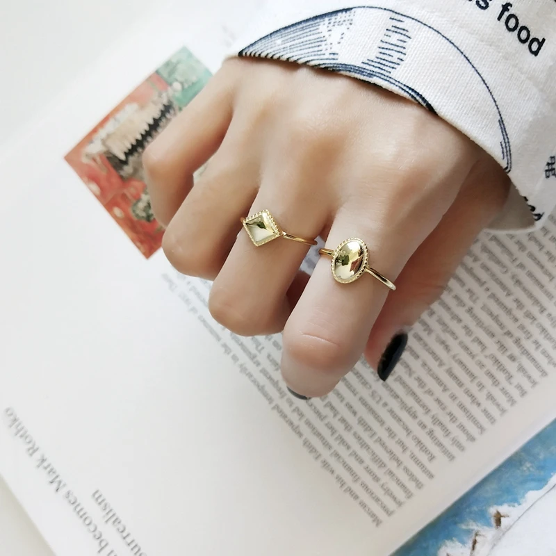 LouLeur 925 sterling silver oval diamond glossy rings gold original creative design exquisite open rings for women fine jewelry
LouLeur 925 sterling silver oval diamond glossy rings gold original creative design exquisite open rings for women fine jewelry