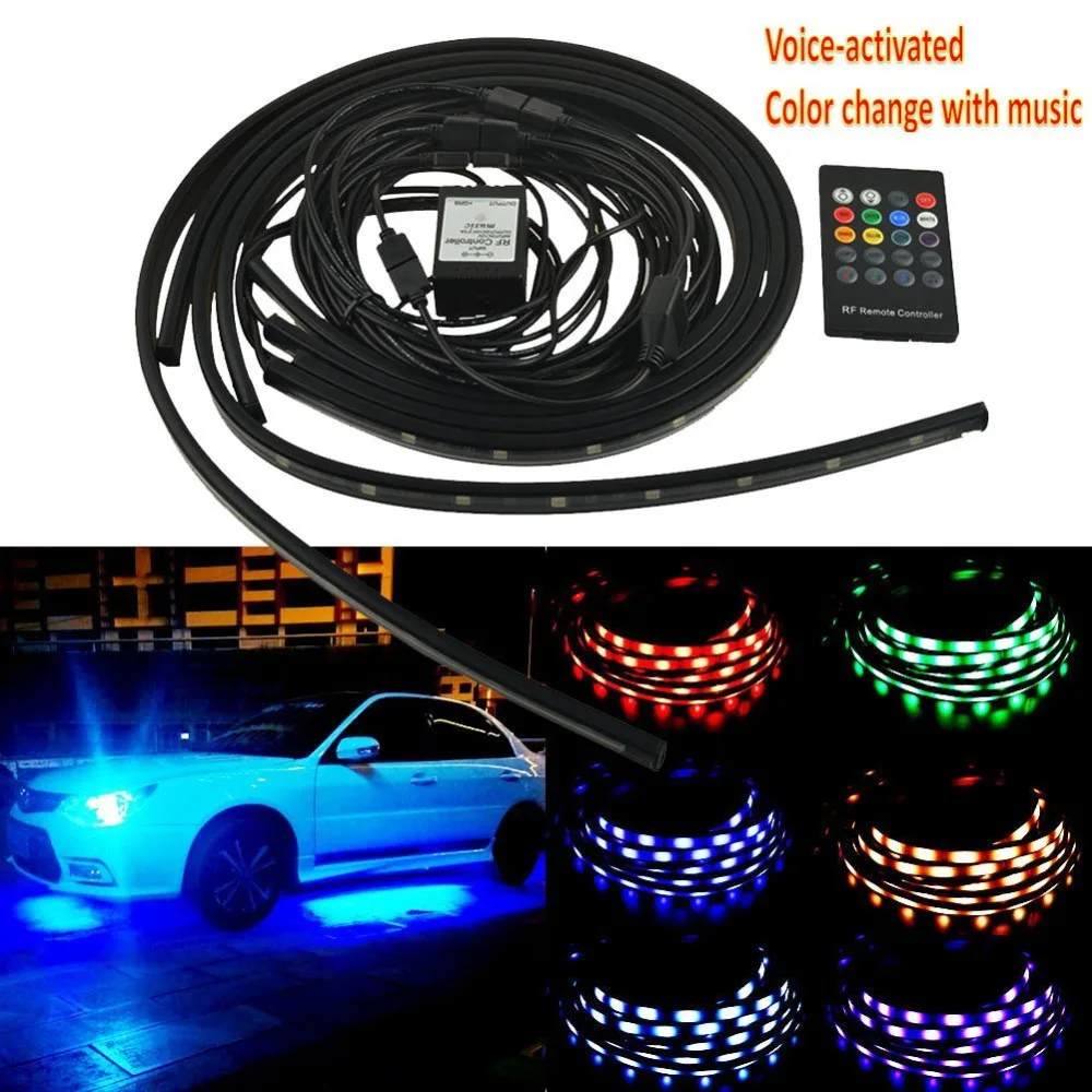 4 шт. 12 В Автомобильная RGB светодиодный ная лента для дневных ходовых огней автомобильный пульт дистанционного управления декоративная гибк...
4 шт. 12 В Автомобильная RGB светодиодный ная лента для дневных ходовых огней автомобильный пульт дистанционного управления декоративная гибк...