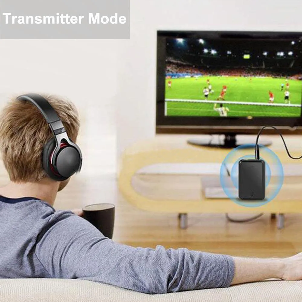 Bluetooth V4 Trasmettitore Ricevitore Senza Fili A2DP 3 5 мм стереосистема Adattatore аудио Musica per la ТВ ПК