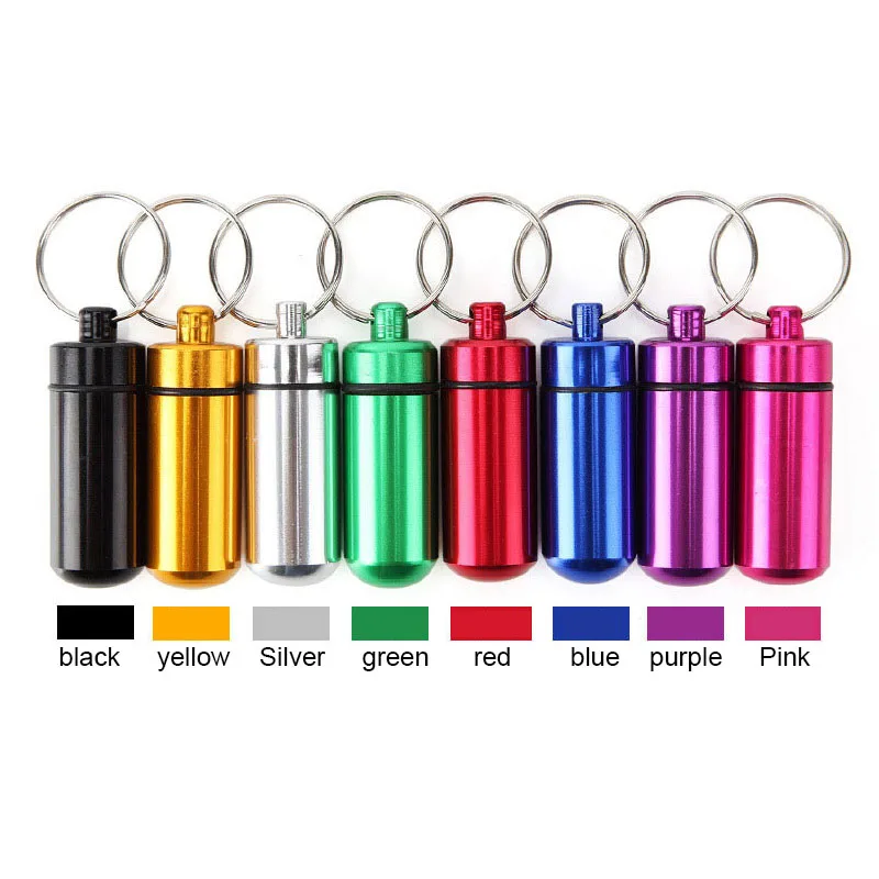 1Pcs Aluminum Waterproof Pill Storage Capsule Case Box Container Outdoor EDC Survival
1Pcs Aluminum Waterproof Pill Storage Capsule Case Box Container Outdoor EDC Survival