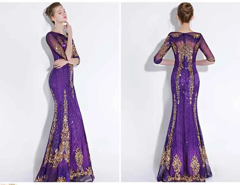 Custom Green Purple Navy Mermaid Dresses For Women Beaded Sequins Half Sleeve Luxury Evening Red Carpet Dress Plus Size 5XL
Custom Green Purple Navy Mermaid Dresses For Women Beaded Sequins Half Sleeve Luxury Evening Red Carpet Dress Plus Size 5XL