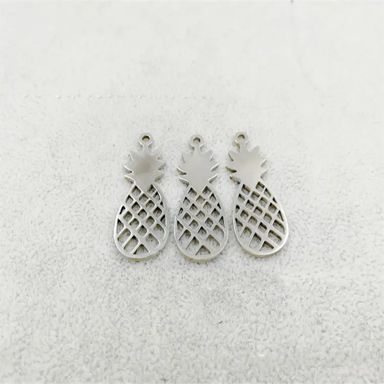 50pcs 13*31mm Stainless Steel Pineapple Charms For Jewelry Making Charms For Handmade Bracelet DIY Accessories For Jewelry Gift
50pcs 13*31mm Stainless Steel Pineapple Charms For Jewelry Making Charms For Handmade Bracelet DIY Accessories For Jewelry Gift