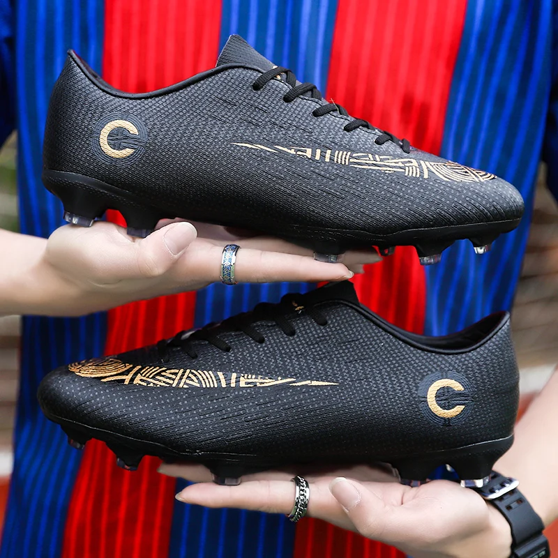 Men Football Shoes Soccer Cleats Boots Long Spikes Short Spikes Breathable Massage Men's Outdoor Shoes Sneakers Plus Size 33-49
Men Football Shoes Soccer Cleats Boots Long Spikes Short Spikes Breathable Massage Men's Outdoor Shoes Sneakers Plus Size 33-49