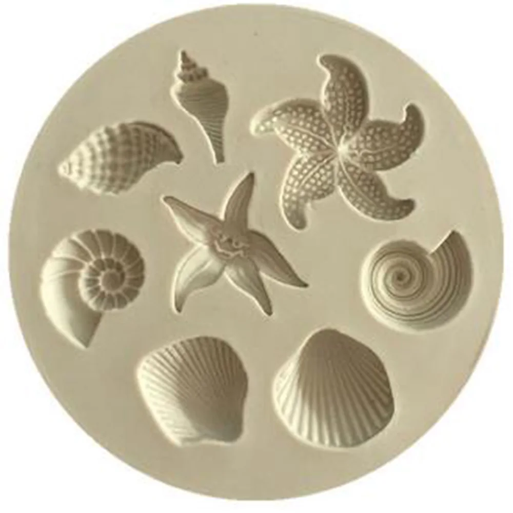 Cake Decorating Tools DIY Sea Creatures Conch Starfish Shell Fondant Cake Candy Silicone Molds Creative DIY Chocolate Mold
Cake Decorating Tools DIY Sea Creatures Conch Starfish Shell Fondant Cake Candy Silicone Molds Creative DIY Chocolate Mold