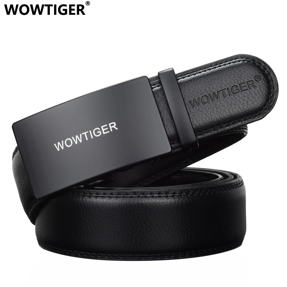 WOWTIGER модный дизайнерский роскошный известный бренд мужской ремень кожаный