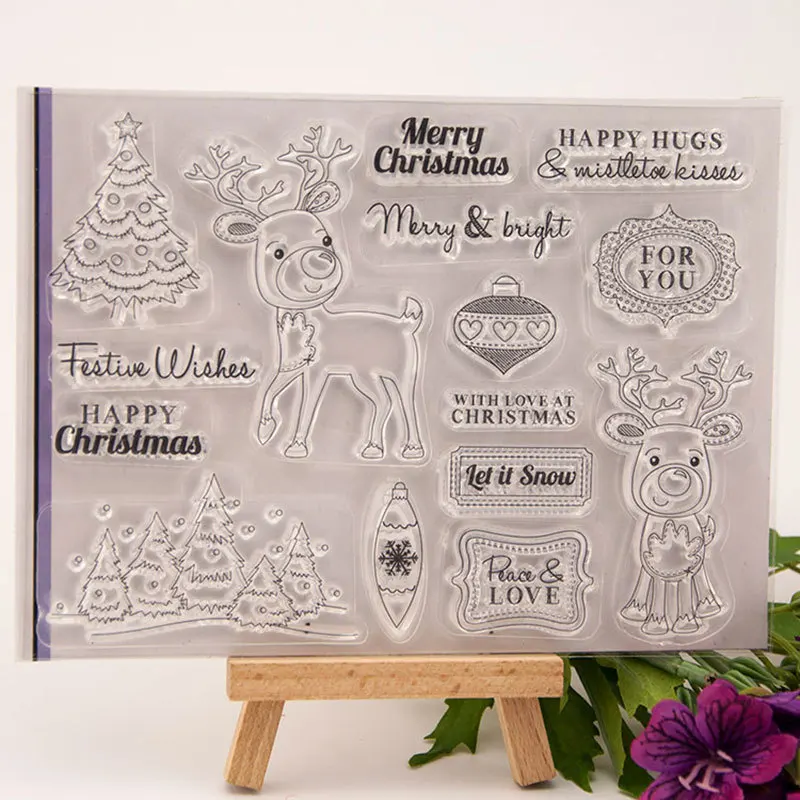 Fawn Transparent Clear Silicone Stamp/Seal for DIY scrapbooking/photo album Decorative clear stamp sheets
Fawn Transparent Clear Silicone Stamp/Seal for DIY scrapbooking/photo album Decorative clear stamp sheets