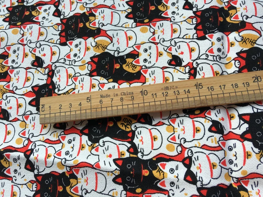 12 oz One yard Prints canvas fabric 145x91cm Patchwork cat DIY Curtain Tablecloths cushions Sewing Textile Doll cloth
12 oz One yard Prints canvas fabric 145x91cm Patchwork cat DIY Curtain Tablecloths cushions Sewing Textile Doll cloth