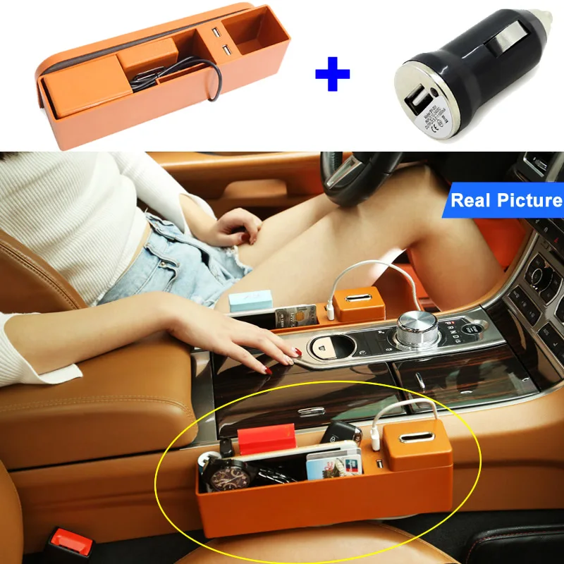 (2 USB Порты и разъёмы) автокресло щелевая коробка для хранения сиденья Gap хранения Организатор автомобиль Укладка Уборка аксессуары
(2 USB Порты и разъёмы) автокресло щелевая коробка для хранения сиденья Gap хранения Организатор автомобиль Укладка Уборка аксессуары