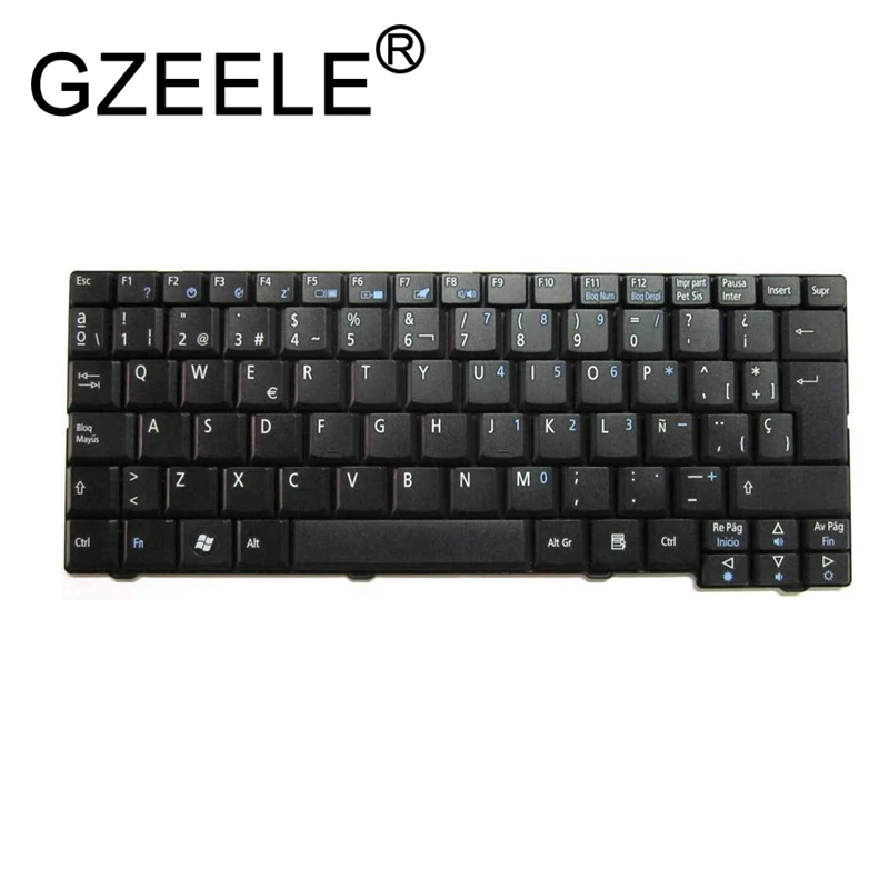 Клавиатура испанская для Acer Aspire One ZG5 A110 A150 D150 D250 D210 ZA8 ZG8 KAV60 Emachines EM250|Клавиатуры