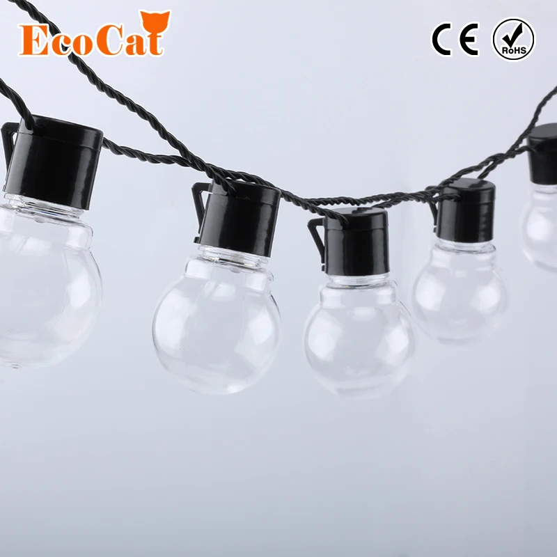 Новинка 20 LED G45 Глобус подключаемый гирлянда из шариковых ламп для вечеринки
