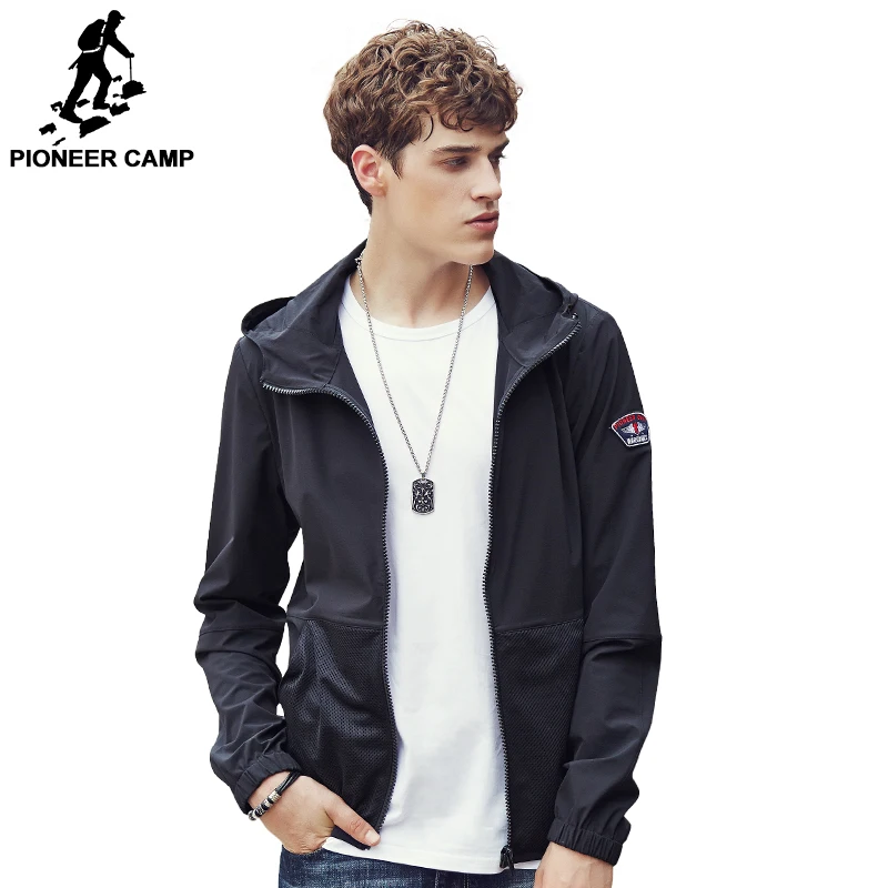 Pioneer Camp spring autumn Men thin Jacket Men Hoody Jacket male black Jacket High Quality brand clothing 677118
Pioneer Camp spring autumn Men thin Jacket Men Hoody Jacket male black Jacket High Quality brand clothing 677118