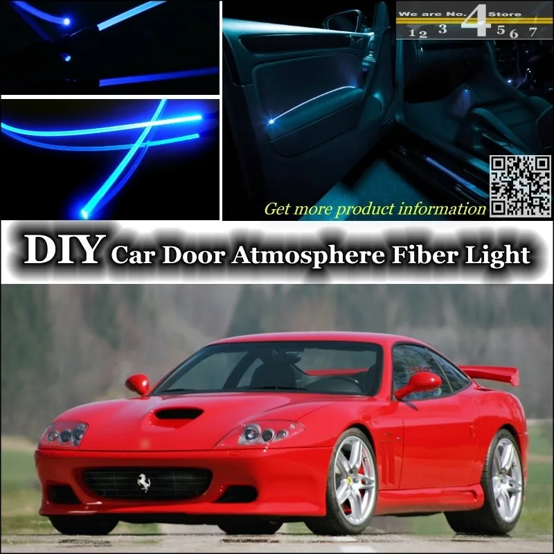 For Ferrari 575M Maranello interior Ambient Light Tuning Atmosphere Fiber Optic Band Lights Inside Door Panel illumination Refit
For Ferrari 575M Maranello interior Ambient Light Tuning Atmosphere Fiber Optic Band Lights Inside Door Panel illumination Refit