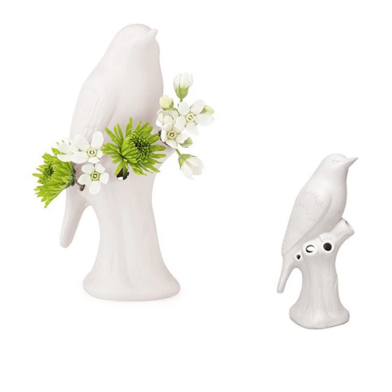 Ceramic bird vase art decor home design birds flower vase floral ceramic parrot flower pots planters
Ceramic bird vase art decor home design birds flower vase floral ceramic parrot flower pots planters