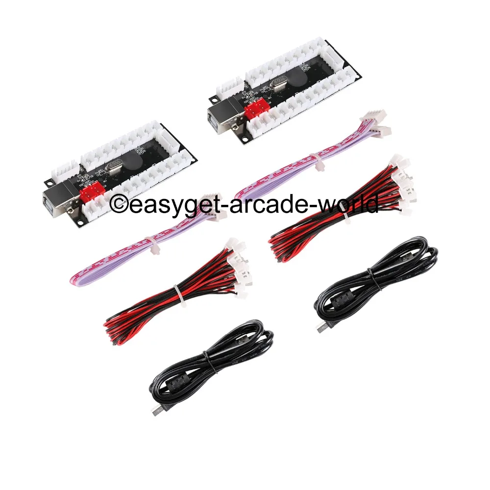 2 Players Zero Delay USB Arcade Encoder To 5 Pin Arcade Joystick + Sanwa Buttons & Sanwa Joystick For Retropie 3B Project DIY
2 Players Zero Delay USB Arcade Encoder To 5 Pin Arcade Joystick + Sanwa Buttons & Sanwa Joystick For Retropie 3B Project DIY