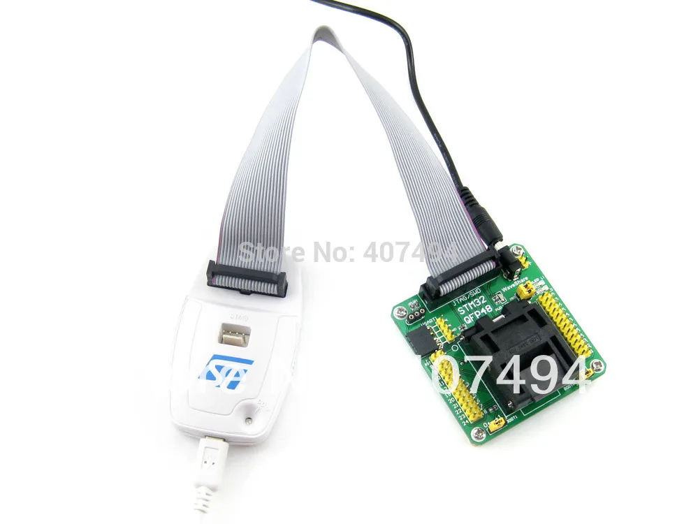 STM32-QFP48 QFP48 LQFP48 STM32F10xC STM32L15xC Yamaichi STM32 IC Test Socket Programming Adapter 0.5mm Pitch
STM32-QFP48 QFP48 LQFP48 STM32F10xC STM32L15xC Yamaichi STM32 IC Test Socket Programming Adapter 0.5mm Pitch