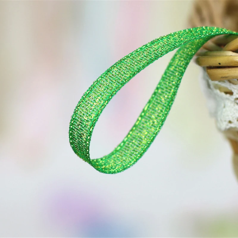 25 Yards 10mm Glitter Satin Ribbons for Gift Packing Wedding Christmas Party Handmade DIY Decorations Wholesale
25 Yards 10mm Glitter Satin Ribbons for Gift Packing Wedding Christmas Party Handmade DIY Decorations Wholesale
