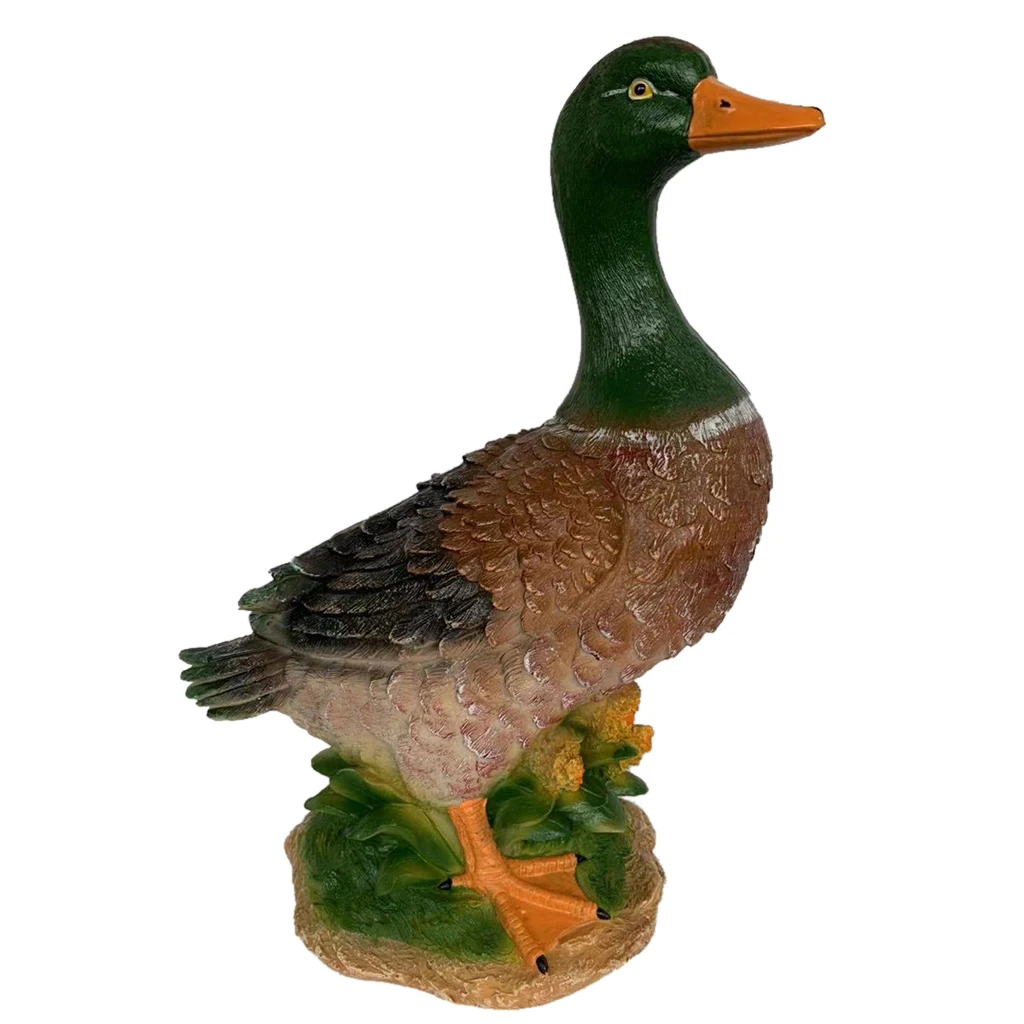 Garden Decor Outdoor Resin Duck Statue Lifelike Duck Sculptures for Garden Lawn Decor Wedding Party Favor Home Tabletop Display
Garden Decor Outdoor Resin Duck Statue Lifelike Duck Sculptures for Garden Lawn Decor Wedding Party Favor Home Tabletop Display