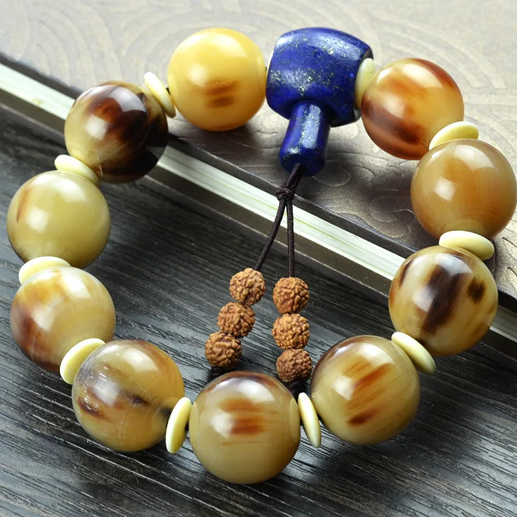 Authentic Ox Horn Bracelet With Buddha's Head Bead Diameter 20mm Natural Horns Beaded Bracelet Fine Ox Horn Beads Bracelets
Authentic Ox Horn Bracelet With Buddha's Head Bead Diameter 20mm Natural Horns Beaded Bracelet Fine Ox Horn Beads Bracelets