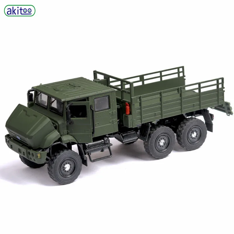 Модель военного грузовика akitoo 1:36 из цельнометаллического сплава модель