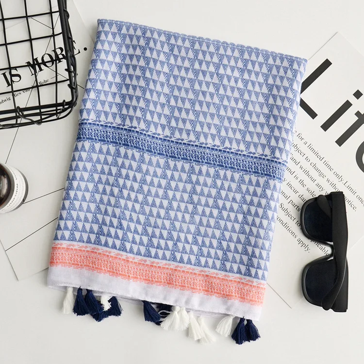 New Arrival Geometry Print Tassel Scarf Long Cotton Geometric Pattern Wrap Shawls Hijab Wholesale 10pcs/LOT Free Shipping
New Arrival Geometry Print Tassel Scarf Long Cotton Geometric Pattern Wrap Shawls Hijab Wholesale 10pcs/LOT Free Shipping