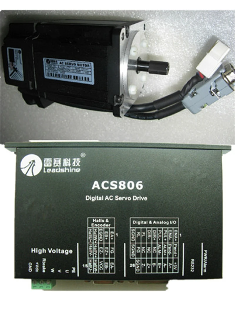Mid&Low-voltage Servo Motor Drive 100W 4A 0.32NM 1000ppr 20~80VDC ACM601V36-01-1000+ACS806
Mid&Low-voltage Servo Motor Drive 100W 4A 0.32NM 1000ppr 20~80VDC ACM601V36-01-1000+ACS806