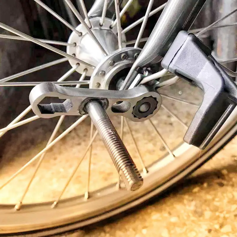 Folding bicycle multi-tool titanium wrench hinge clip for brompton titanium parts handmade
Folding bicycle multi-tool titanium wrench hinge clip for brompton titanium parts handmade